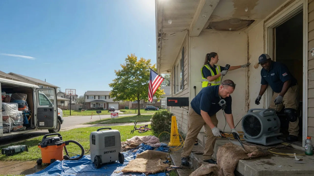 Water Damage Restoration in Linden, PA near me